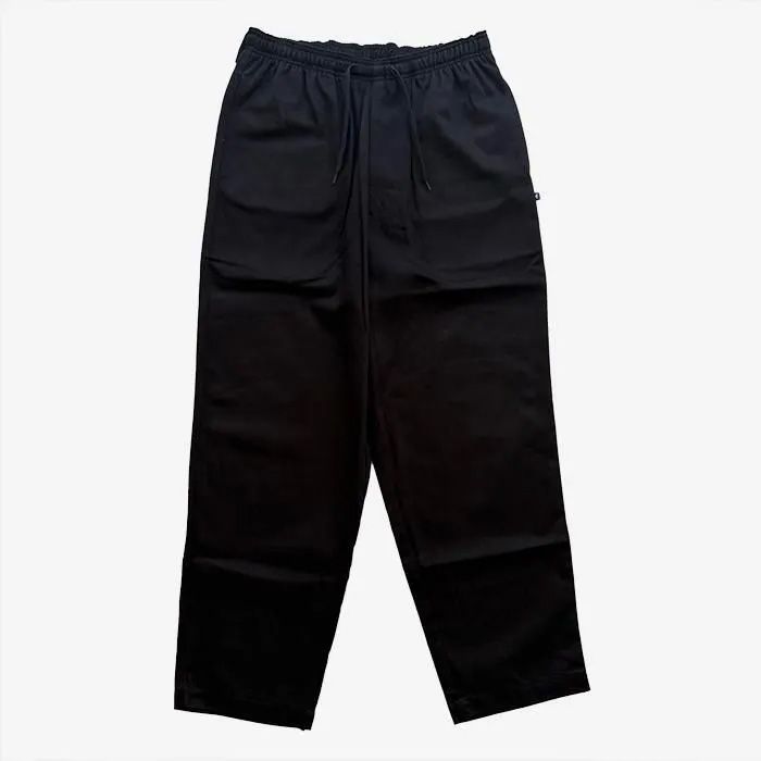 SHORE TWILL BEACH TROUSERS / BLACK