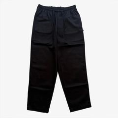 SHORE TWILL BEACH TROUSERS / BLACK