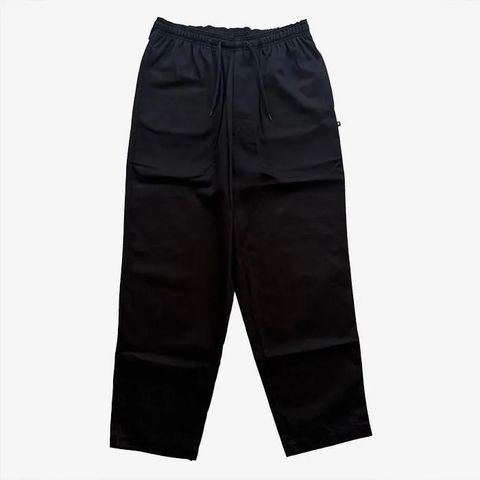 SHORE TWILL BEACH TROUSERS / BLACK