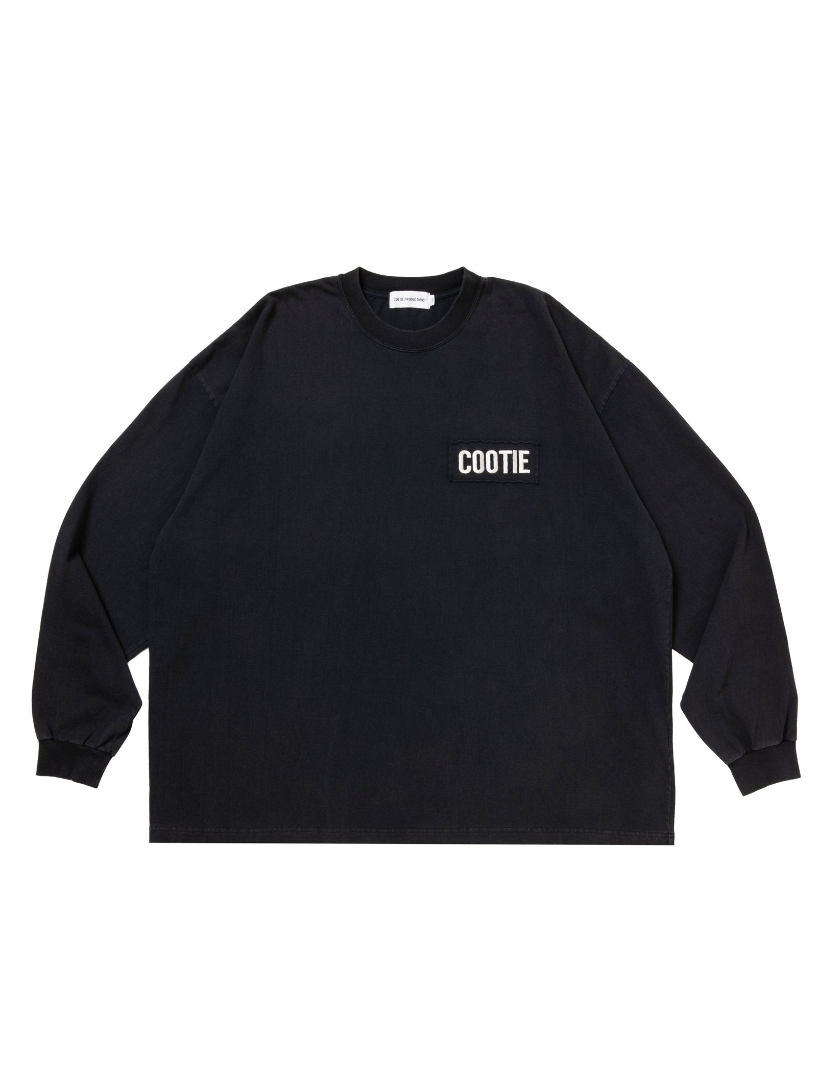 AD Processing L/S Tee / BLACK /  ワイドロングスリーブティーシャツ