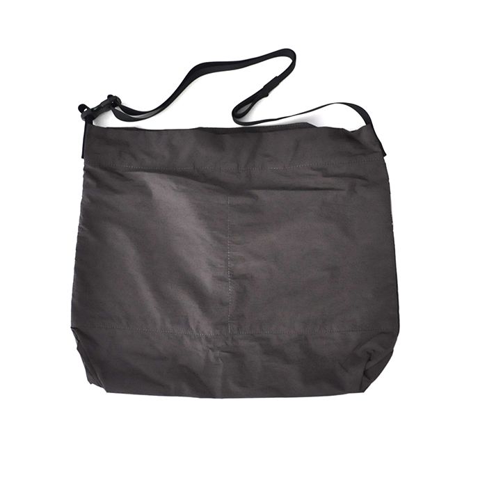 ENDS and MEANS - Packable Shoulder Bag / African Black | Stripe 