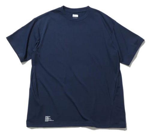 FreshService - DRY JERSEY S/S CREW NECK TEE / NAVY | Stripe