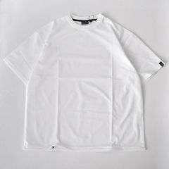 TECH MESH S/S TEE / WHITE / メッシュティー