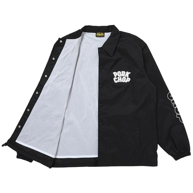 WP BIG LOGO COACH JKT / BLACK / コーチジャケット