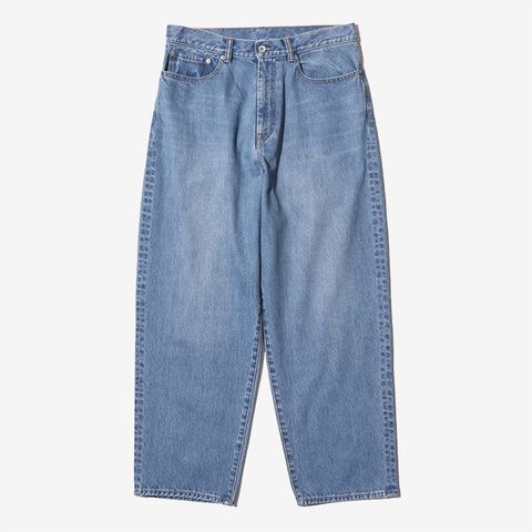 CORPORATE DENIM FIVE POCKET PANTS / LIGHT WASH