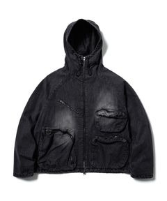 CPG MULTI POCKET DENIM JACKET / BLACK / デニムジャケット / FS2069