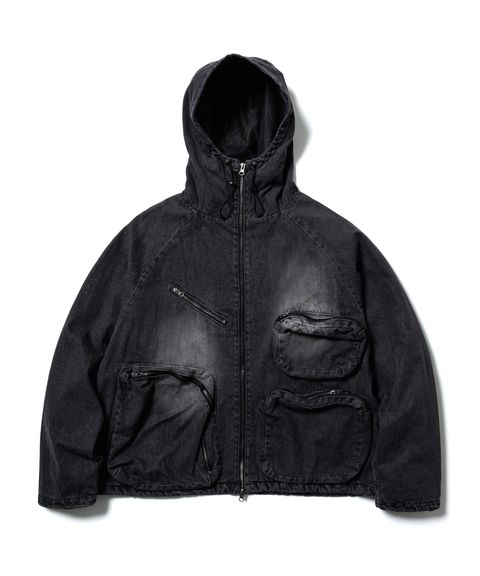 CPG MULTI POCKET DENIM JACKET / BLACK / デニムジャケット / FS2069