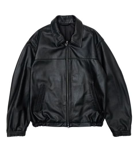 LEATHER JACKET / BLACK