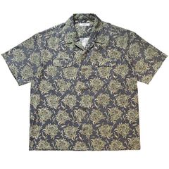 BUDS PAISLEY HAWAIIAN SHIRT / CHARCOAL / ハワイアンシャツ