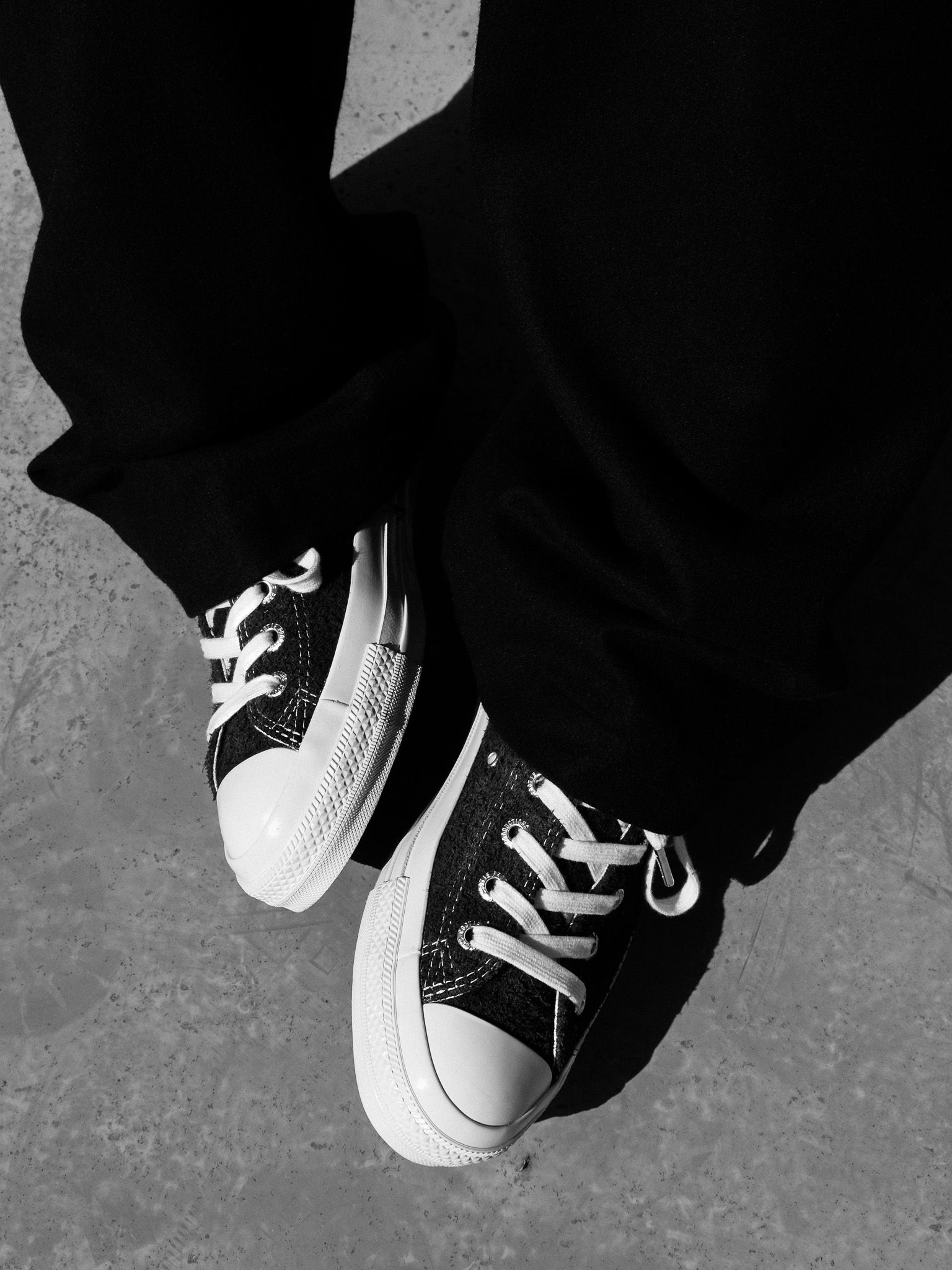 SUEDE ALL STAR AGED OX (Cootie Productions®︎) / BLACK