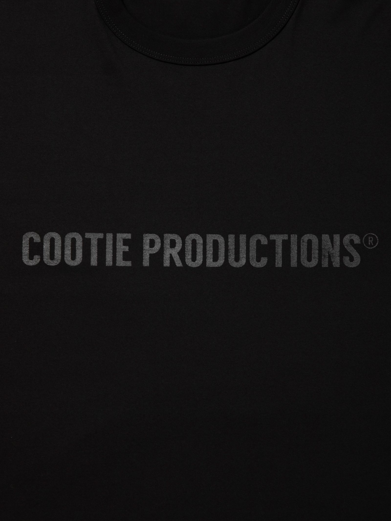 Oversized Print S/S Tee / BLACK /  プリントティーシャツ