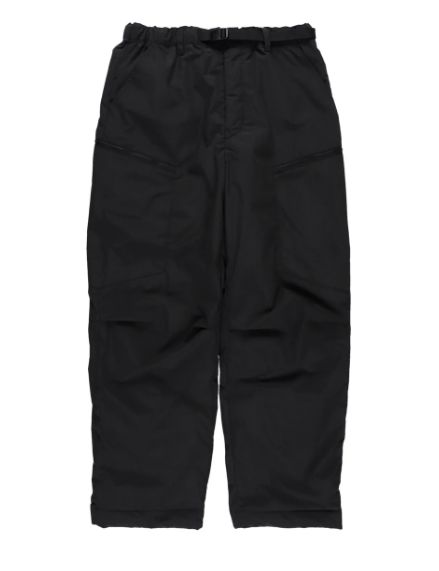HINOC DOWN CARGO PANTS / BLK / ダウンパンツ