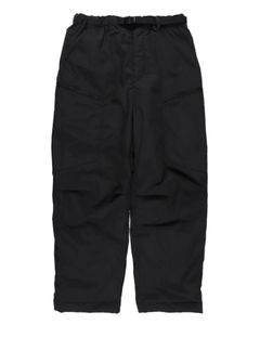 HINOC DOWN CARGO PANTS / BLK / ダウンパンツ