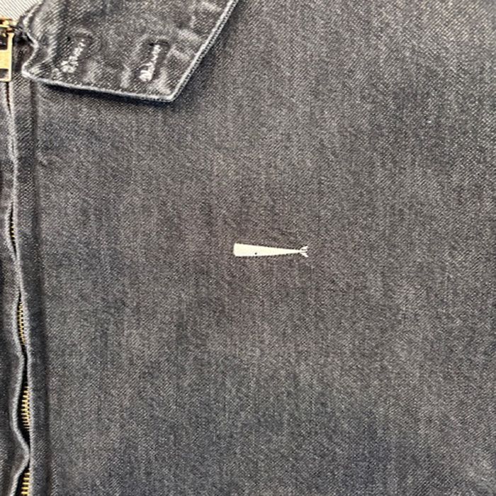 TEE DENIM JACKET / BLACK