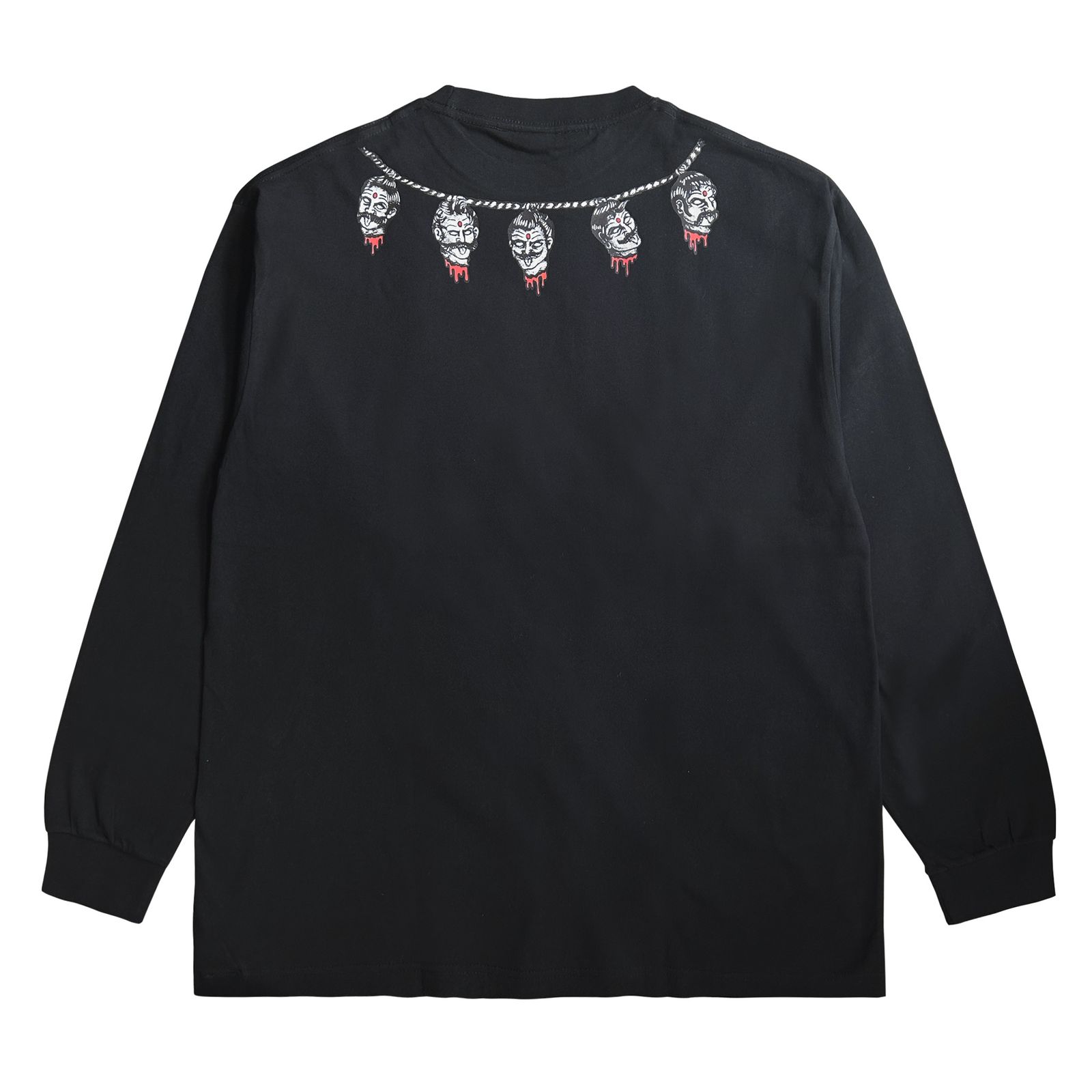 KALI MA L/S T SHIRT / BLACK / プリントシャツ