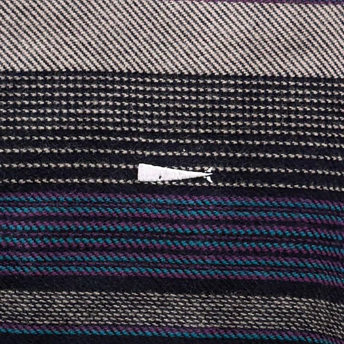 TETTY STRIPE PULLOVER LS SHIRT / NAVY
