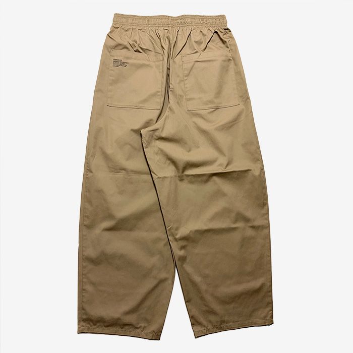 CORPORATE WIDE EASY PANTS / BEIGE