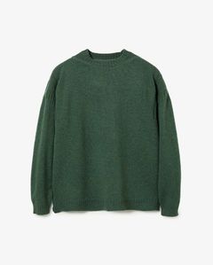 MARINER CREW SWEATER LINCOLN WOOL YARN / OLIVE / セーター
