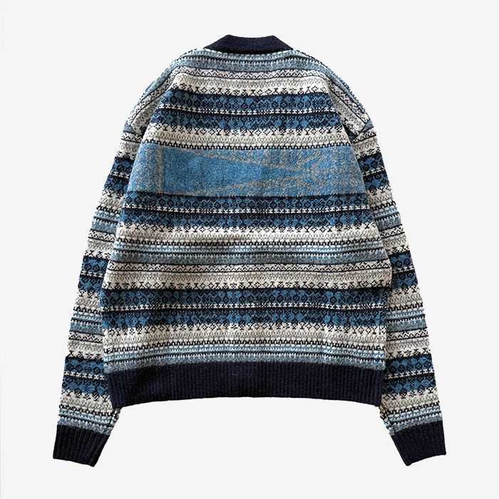NURSE KNIT CARDIGAN / NAVY