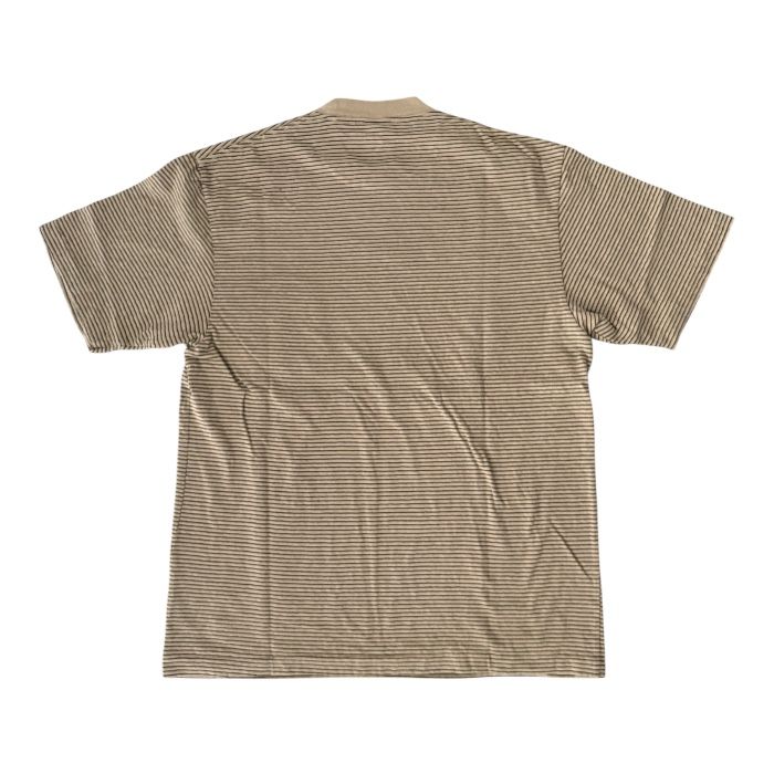 Horizontal Striped S/S Tee / Gun Smoke Striped