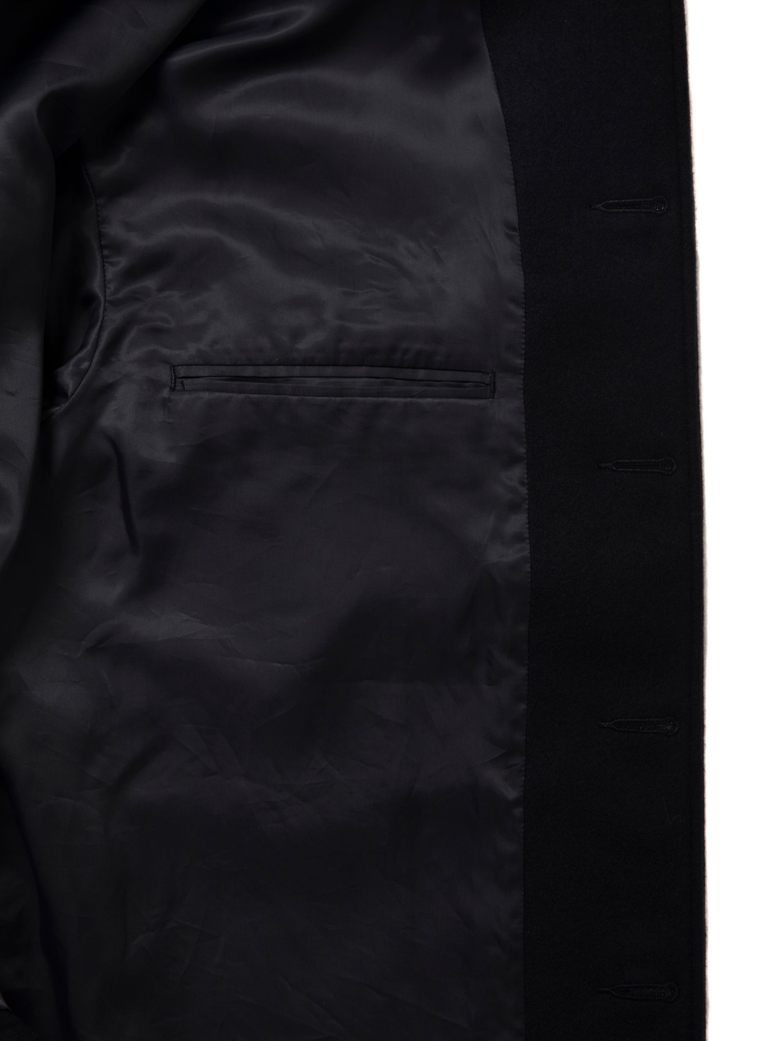 Wool Melton Coverall / BLACK / メルトンカバーオール / CTE-25A220