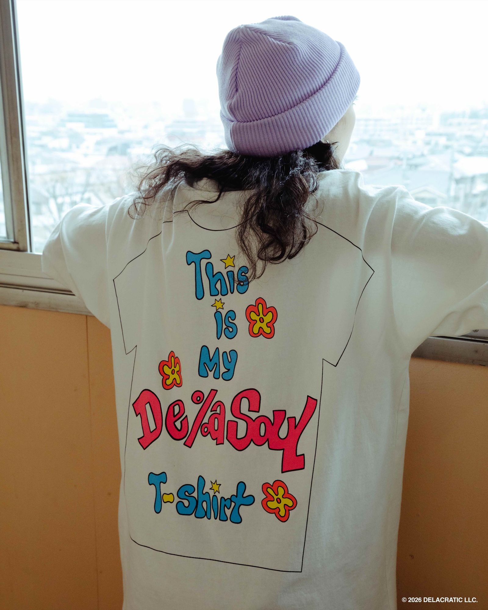 "This is MY T-shirt" LS TEE(xDe La Soul) / WHITE / デラソウルコラボロンティー