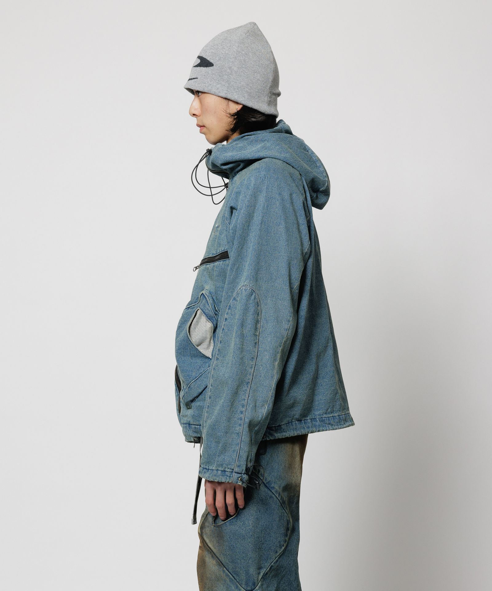 CPG RHOMBUS POCKET FADE DENIM JACKET / BLUE / デニムジャケット / FS1881