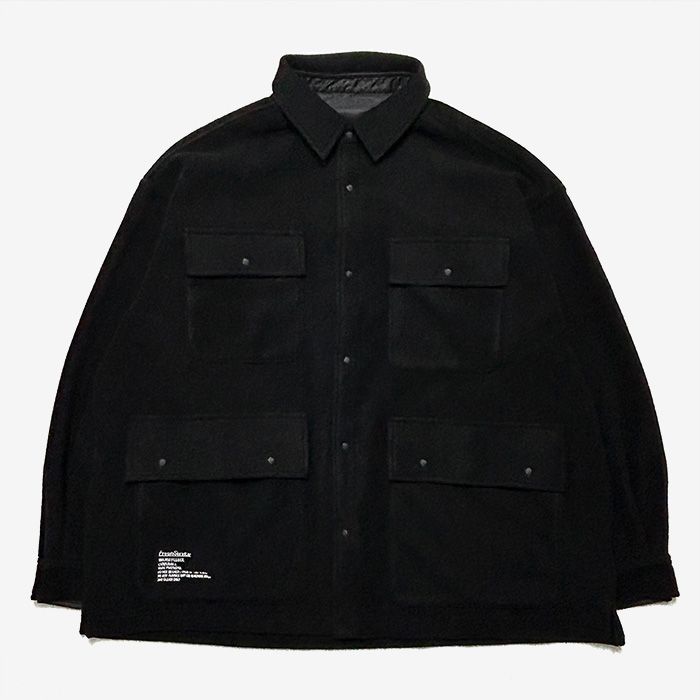 MICRO FLEECE COVERALL / BLACK