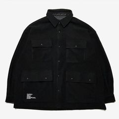 MICRO FLEECE COVERALL / BLACK