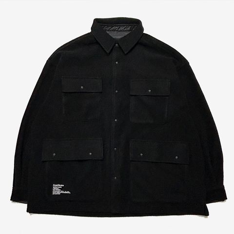 MICRO FLEECE COVERALL / BLACK