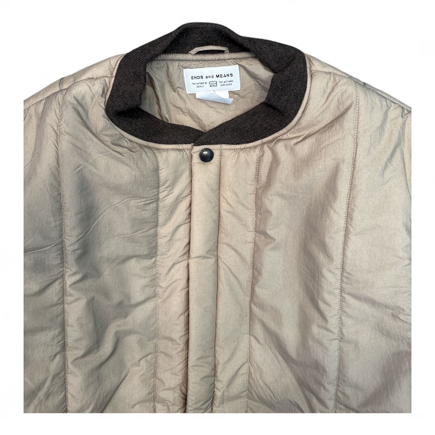 Quilting Jacket / Beige