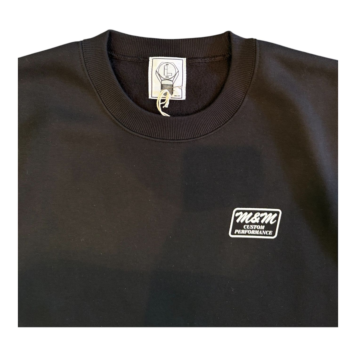 Add Crewneck Sweat / BLACK / クルーネックスウェット