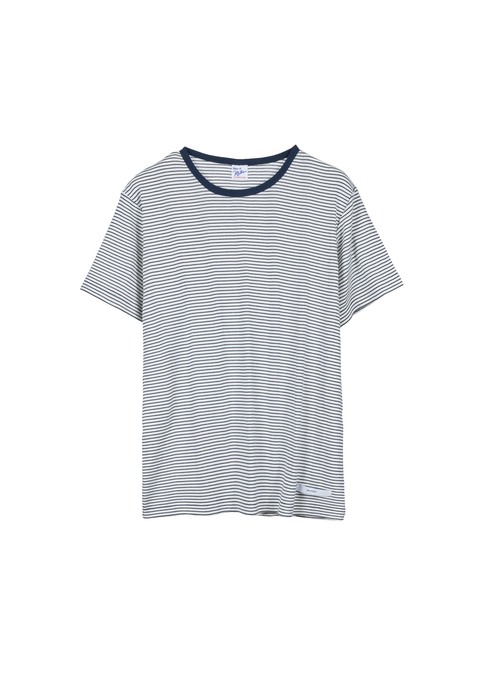 Robert P Miller TEE PACK / WHITE&NAVY / 2パックティー