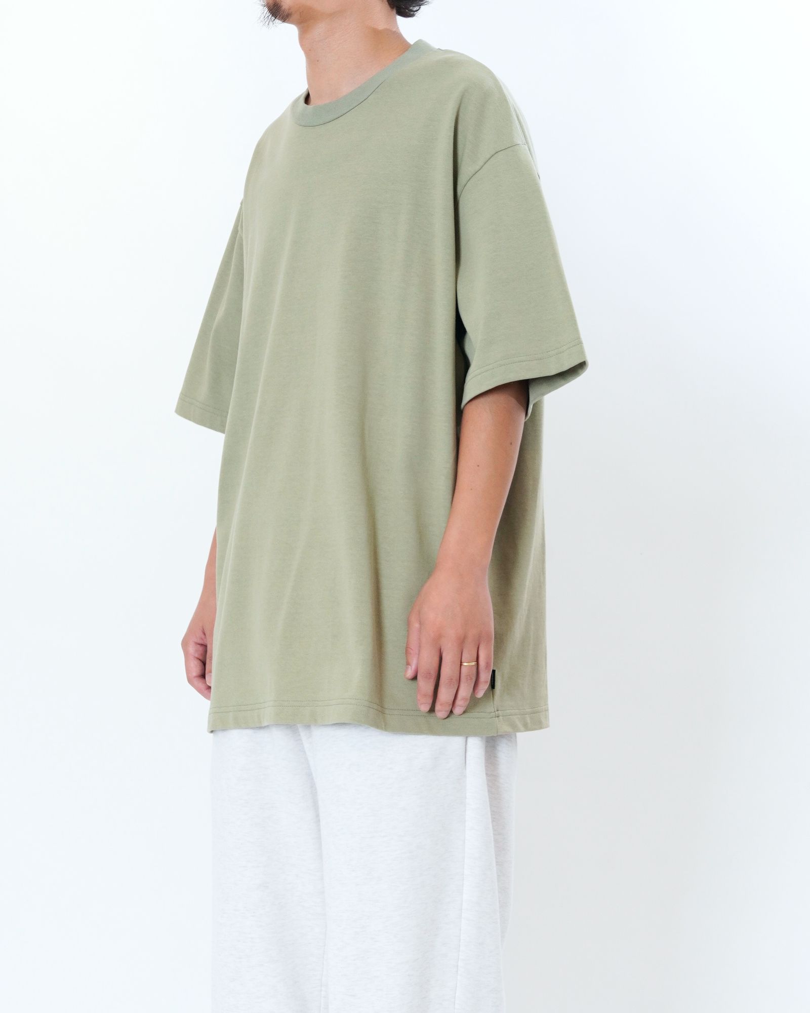 S/S T-SHIRTS / MOSS GREEN