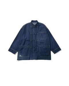 CORPORATE DENIM KUNG-FU COVERALL / FADE INDIGO