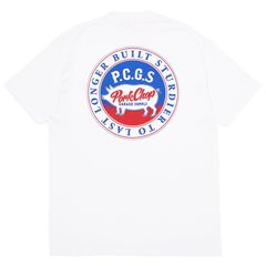 CIRCLE PORK TEE / WHITE / プリントティー