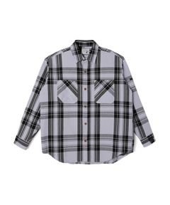 2251-SH40-013 / × BIG MAG SHIRT / GRY CHECK