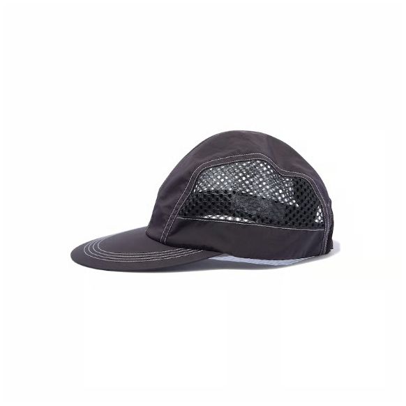 Side Mesh Long Bill Cap / BLACK /  ロングビルキャップ