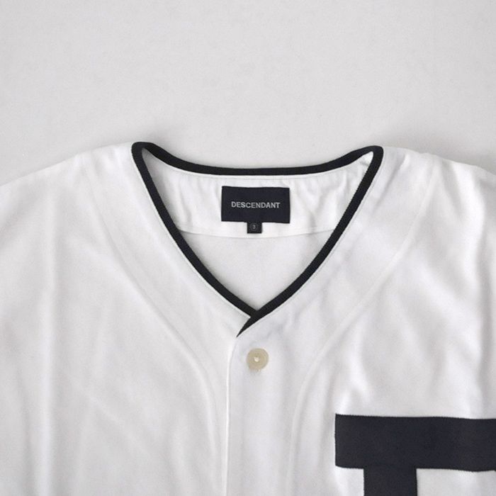 BLEEK BASEBALL JERSEY / WHITE
