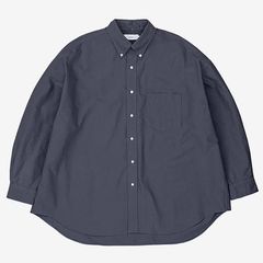 Oxford L/S Oversized B.D Shirt / Gray
