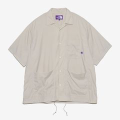 Nylon Taffeta Field S/S Shirt / LH(Light Gray)