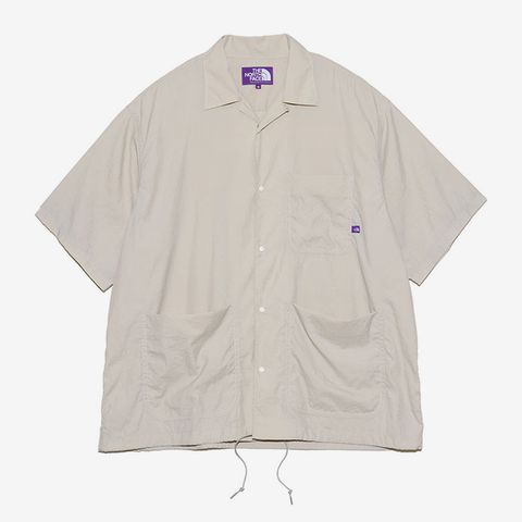 Nylon Taffeta Field S/S Shirt / LH(Light Gray)