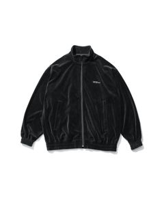 VELOUR JERSEY BLOUSON / BLACK
