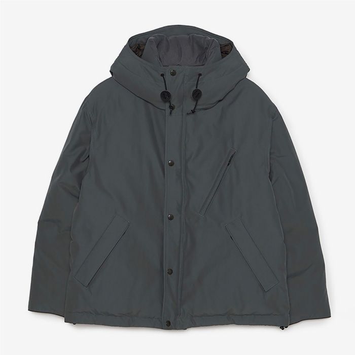 Double Peak Short Down Parka / CH(Charcoal)