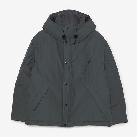 Double Peak Short Down Parka / CH(Charcoal)