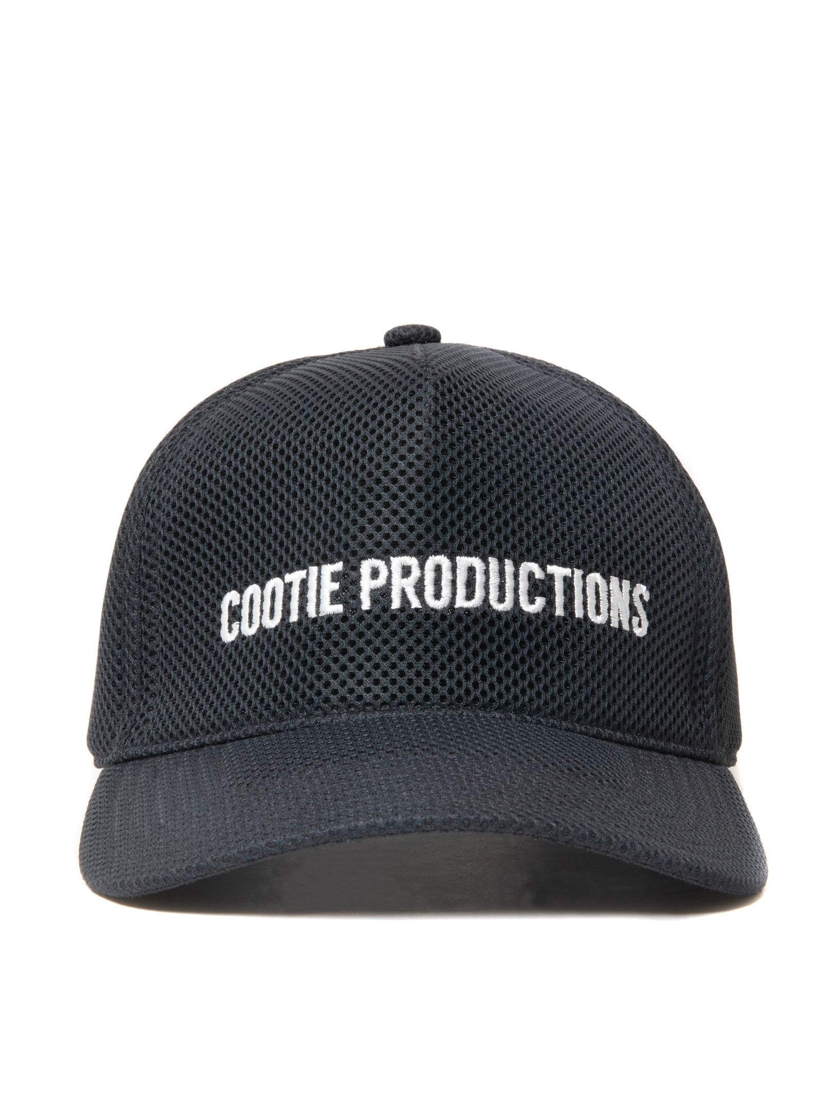 COOTIE PRODUCTIONS - Puff Mesh 5 Panel Cap / Black /メッシュ 