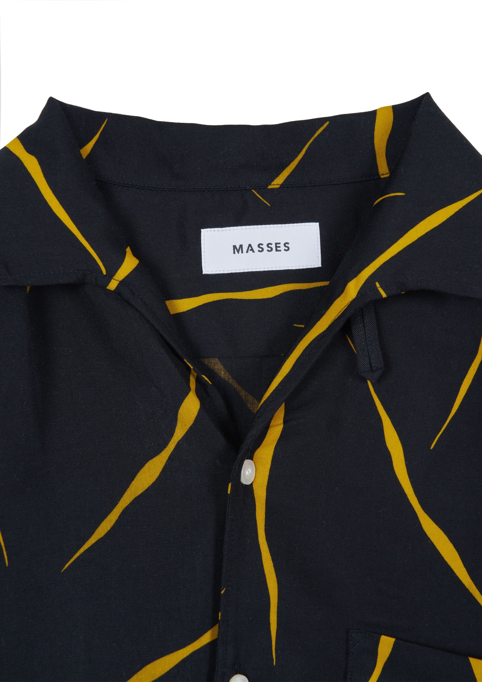 RAYON ITALIAN SHIRT L/S / BLACK