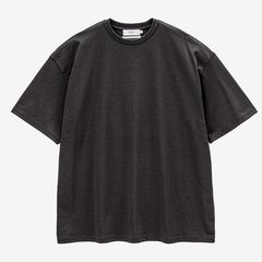 Tri Spun Cotton S/S Oversized Tee / Charcoal
