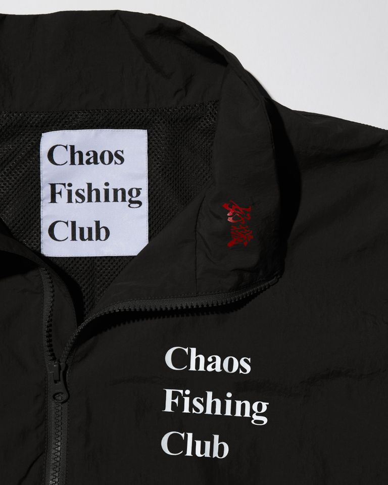 Chaos Fishing Club - LOGO ART JACKET / BLACK | Stripe Online Store
