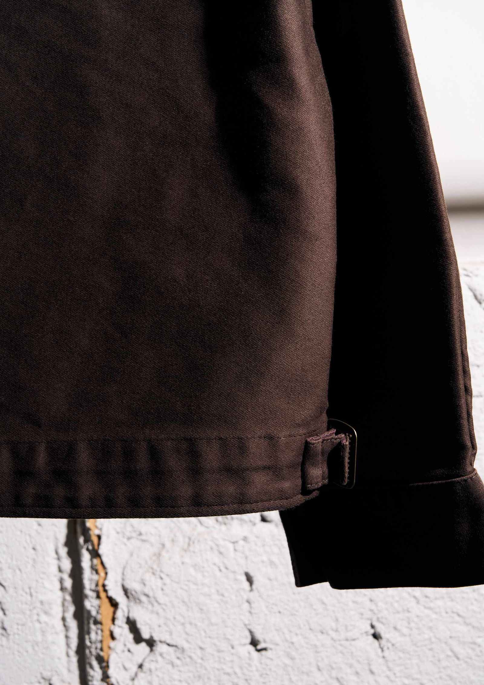 MOLESKIN SNAP JKT / BROWN / ワークジャケット